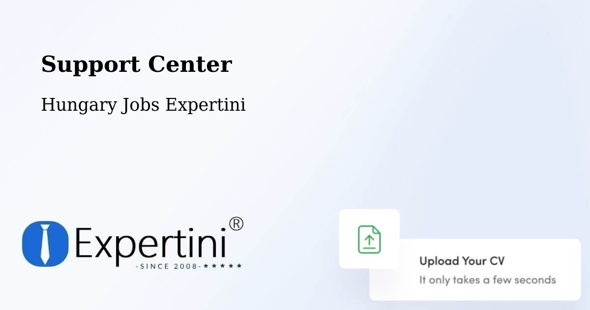 Support Services – Törökbálint - Hungary Jobs Expertini
